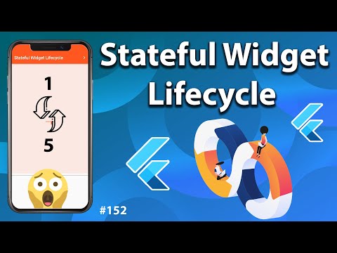 Flutter Tutorial - Stateful Widget Lifecycle - Flutter State For Beginners