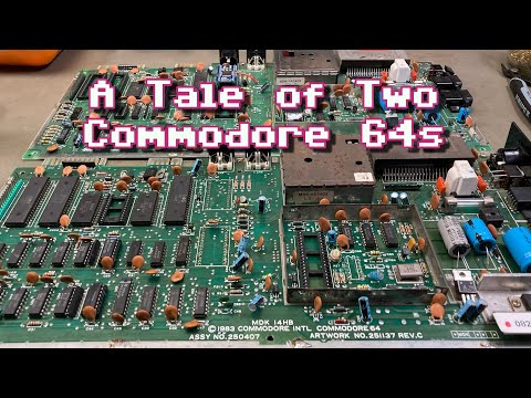 Commodore 64 ASSY 250407 NTSC Repair