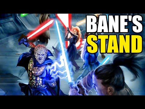 When Darth Bane Was Forced to Reveal His Existence to a Jedi KILL SQUAD