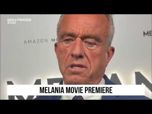 RFK Jr. at Melania Premiere: “She’s One of My Biggest Supporters”