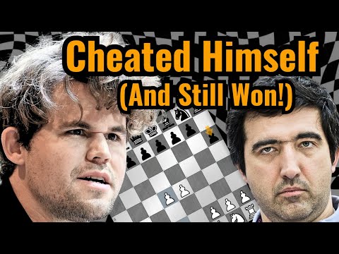 Magnus Disrespects Kramnik On Move 1 w/ RIDICULOUS Troll Opening! "No Cheating Required!"