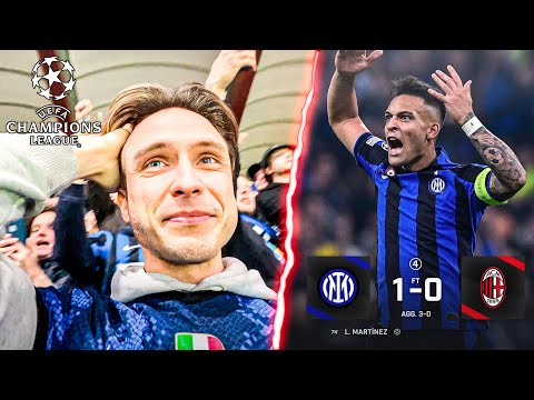 Inter vs Milan | Semifinale Champions League vlog | EMOZIONE INDESCRIVIBILE 🥺