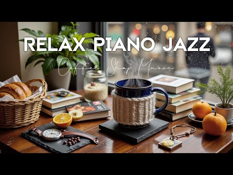 โ๏ธ Cozy Winter Jazz | Relaxing Bossa Nova Cafe Vibes โ