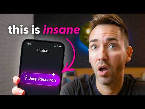 7 Mind-Blowing NEW Use Cases For ChatGPT (Deep Research Changes EVERYTHING)