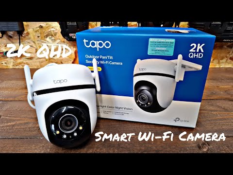 Smart Wi-Fi Camera TP-Link Tapo C520WS - Unboxing & Set Up