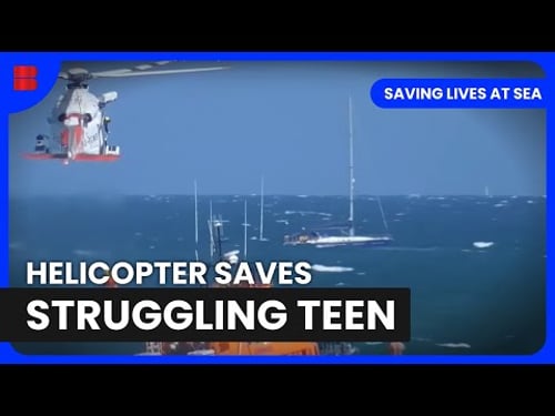 Helicopter SAVES Injured Teen | Saving Lives at Sea | Documentary