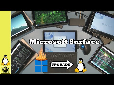 Installing Linux on Surface Pro 2, Pro 3, Pro 4 and Pro 7