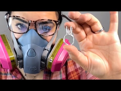 At My Bench: Make a Cushion Cut Prong Set Ring with Cathedral Shoulders