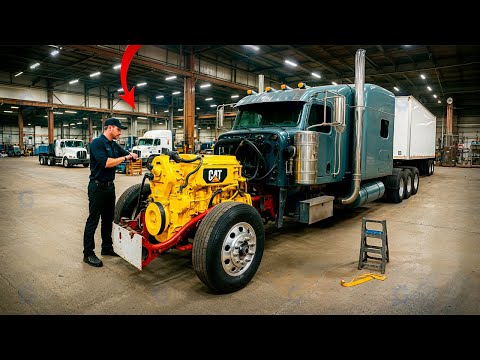Man Completely Assembles a Truck ENGINE to Perfection | @etrtruckcenterenginedrivet8918