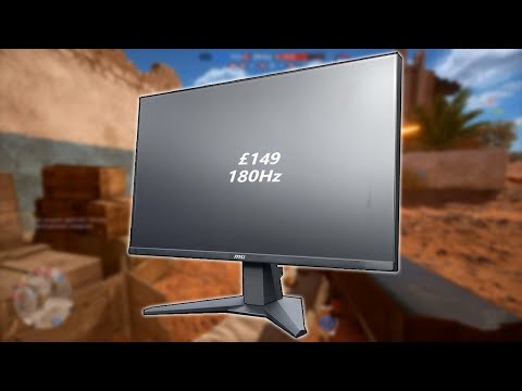 This Affordable 180Hz Monitor is Ideal for Budget PC Builds (MSI G255F)