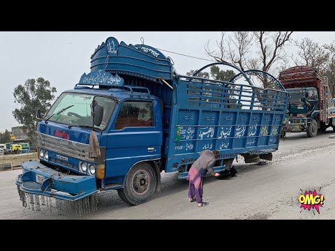 Repairing Truck Rear Axle Repair For Heavy Load Damage || We repaired in Difficult Condition