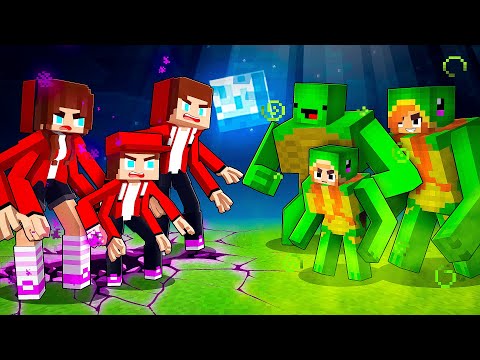 JJ ENDERMAN vs Mikey ZOMBIE - Maizen Minecraft Animation