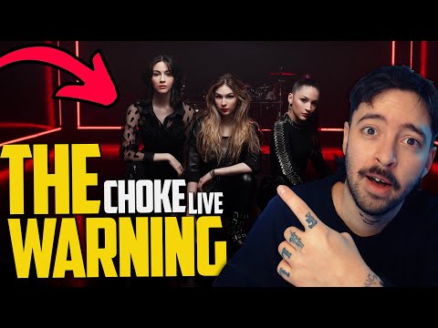 The Warning - Choke (Live from Pepsi Center CDMX) | REACTION | This is my Favorite song so far! π₯π€π»π₯
