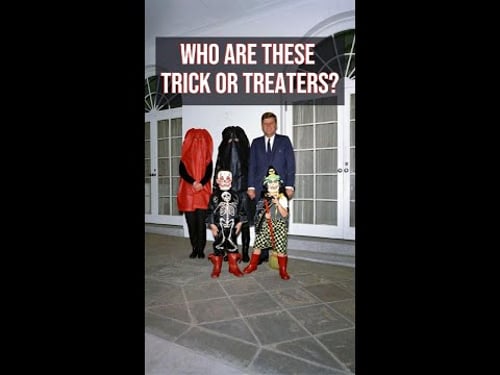 Trick or Treating with the First Family