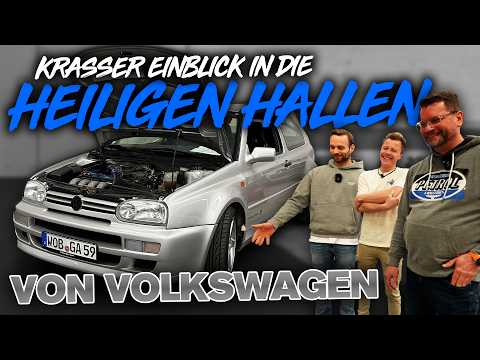 Die heiligen Hallen von VW - Über 300 Autos von Käfer bis Rekordfahrzeug unter Verschluss!