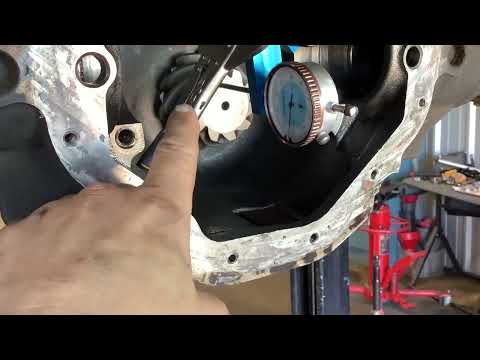 Easy pinion depth setup with cheap tool or by dial caliper