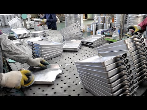 Amazing Technology! A Collection of Korea’s Various Frying Pans