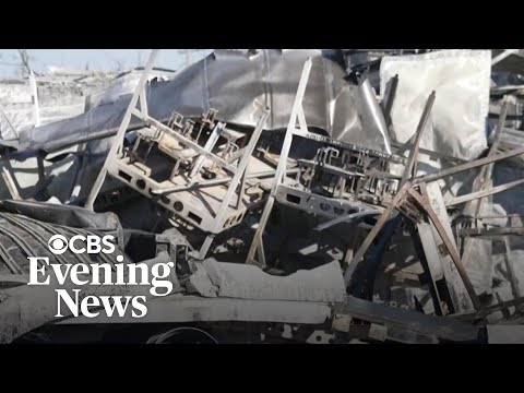 Drone footage shows charred aftermath of UPS plane crash as community mourns victims