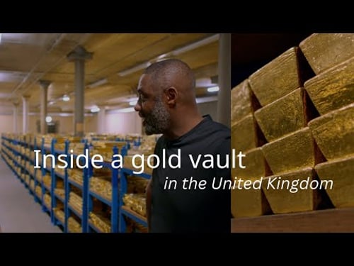 Inside the Bank of England's gold vaults
