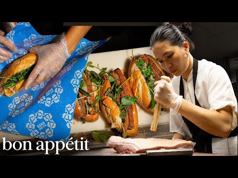 A Day Making NYC’s Most Hyped Bánh Mì | On The Line | Bon Appétit