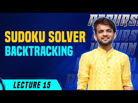 L15. Sudoko Solver | Backtracking