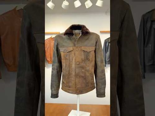 Recycling 100 year old leather jackets into something new!