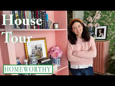 HOUSE TOUR | Colorful 480 sq ft Washington, DC Apartment with Rental-Friendly DIYs