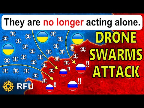 Ukraine deploys coordinated drone swarms that overwhelm defenses by scale
