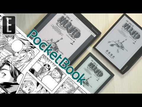 How does a Pocketbook e-Reader handle Manga?