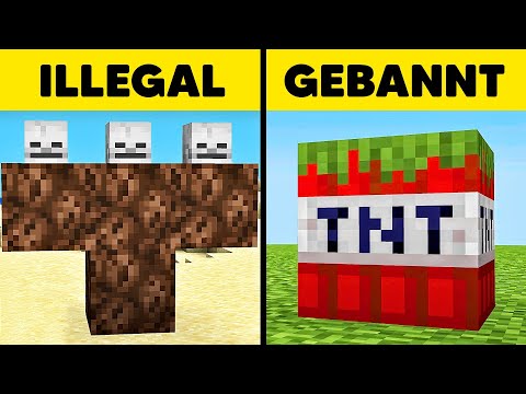 23 Minecraft PRANKS für die du GEBANNT wirst!
