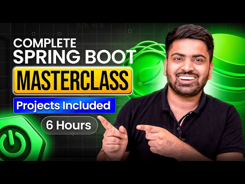 Master Spring Boot In one Video 🔥 Java Development For Beginners | Masterclass (Hindi)