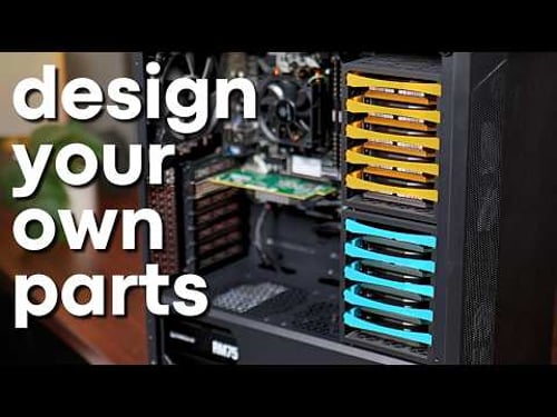 Design Your OWN 3D-Printable PC Parts (It's actually easy...)