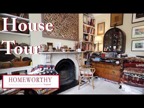 ENGLISH HOUSE TOUR | A Layered London Home Defined by Beautiful Textiles