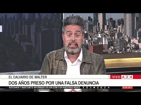 📢 EL CALVARIO DE WALTER: DOS AÑOS PRESO POR UNA DENUNCIA FALSA DE SU EX