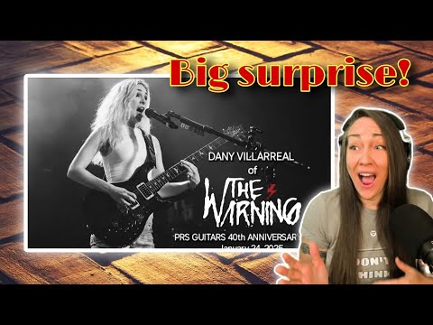 Black Sabbath AND AC/DC?! Dany Villarreal of THE WARNING || PRS 40th Anniversary Show | Reaction