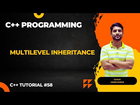 Multilevel Inheritance | Inheritance in C++ | In Hindi