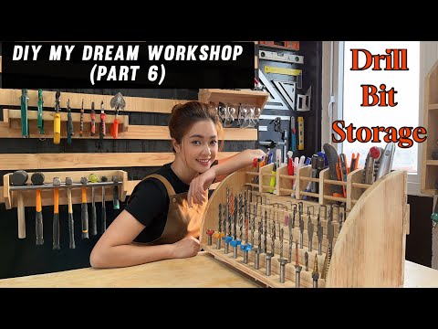 DIY French Cleat Holder | Drill Bit Storage| Hammer | Pliers| My Workshop ( Part 6 )