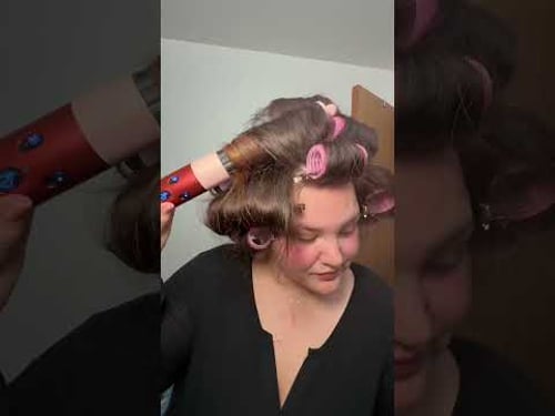 I fear I’m obsessed💖#blowout #hairrollers #hairtutorial #hairvolume #hairstyle #hairtransformation