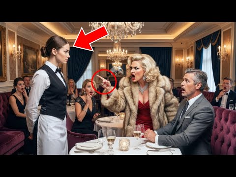 Everyone Feared the Millionaire’s Wife — Until the New Waitress Made Her Look Ridiculous And