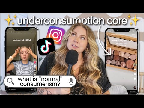 is anti-consumerism trendy?? | ✨underconsumption core✨ deinfluencing & anti-hauls