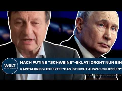PUTINS KRIEG: Nach dem "Schweine"-Eklat! Droht nun Kapitalkrieg? Experte! "Ist nicht auszuschließen"
