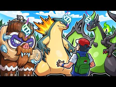 Choose Your Starter, But it's NEW Mega Pokemon I Created!