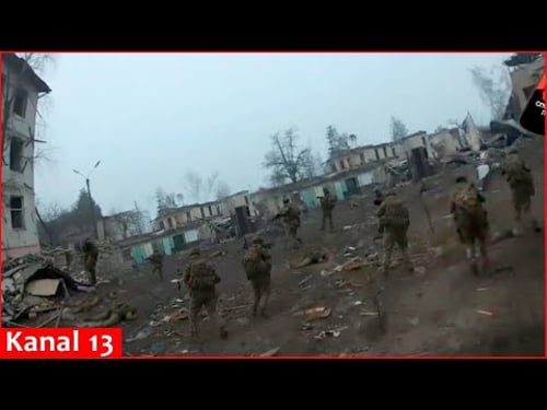 Operation by Colombian volunteers to clear the city of Kupiansk of Russians - real combat footage