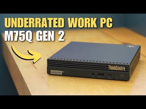 The Best PC for Businesses? — ThinkCentre M75q Gen 2 Review