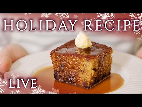 Let's Make Sticky Toffee Pudding! | LIVE w/ Anna Olson