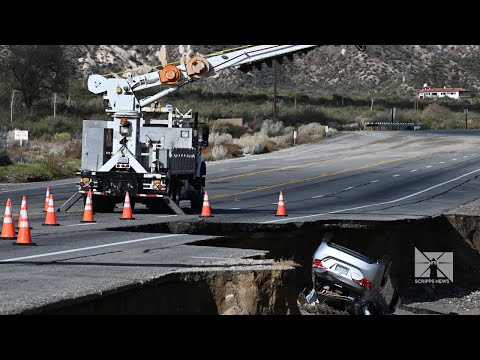 Winter storms across the US delay air travel, bring deadly floods