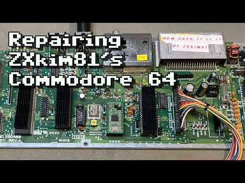 Repairing ZXkim81's C64