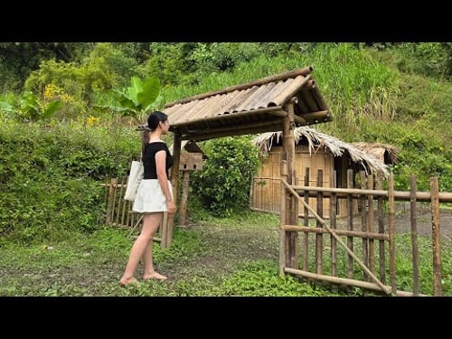 Tieu Ly - a 22 year old girl left the luxurious city to return to the countryside to build a farm.