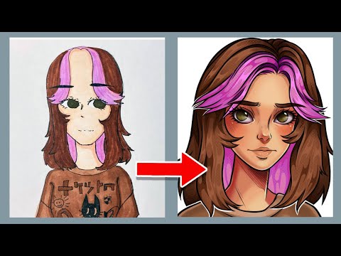 Перерисовываю ваши РИСУНКИ! В который раз ◕‿◕