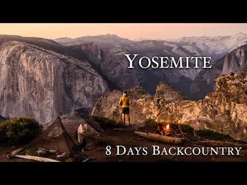 8 Days in Yosemite’s Backcountry – Silent Hiking on Sandals